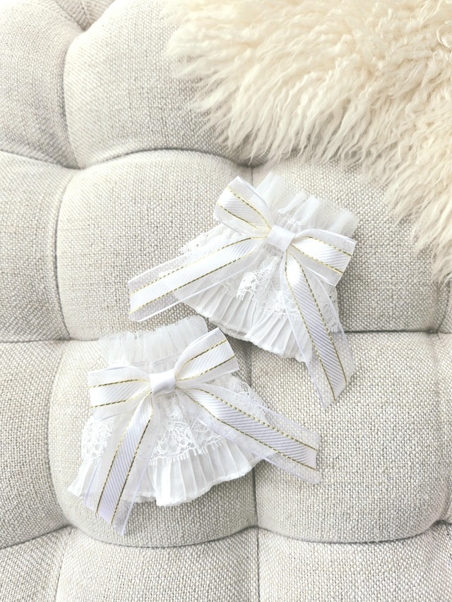 Pleated Ciffon Cuff百褶雪紡手袖